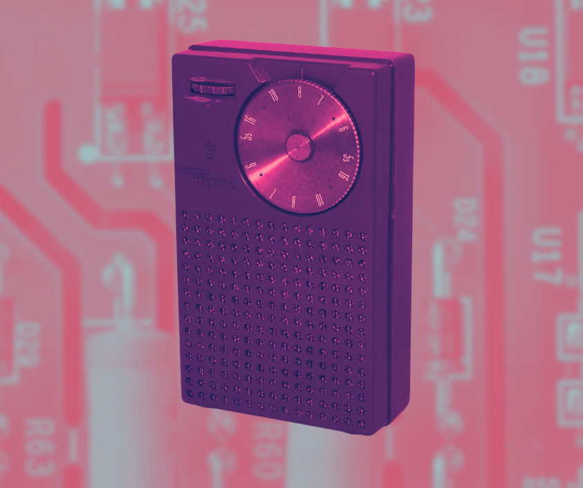 Vintage Regency TR-1 4-Transistor Radio, Introduced In 1954 (Joe Haupt from USA, CC BY 2.0, via Wikimedia Commons)